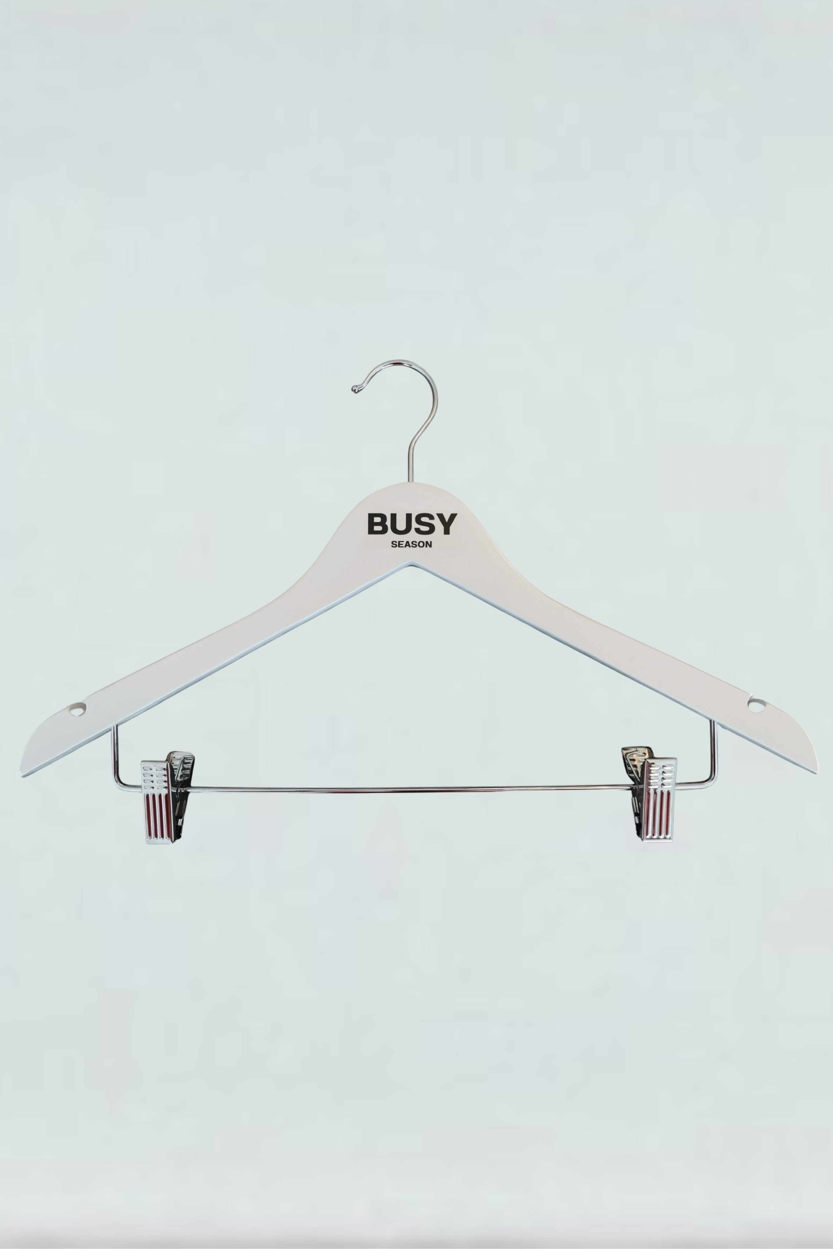 Clothes Hanger with Clips