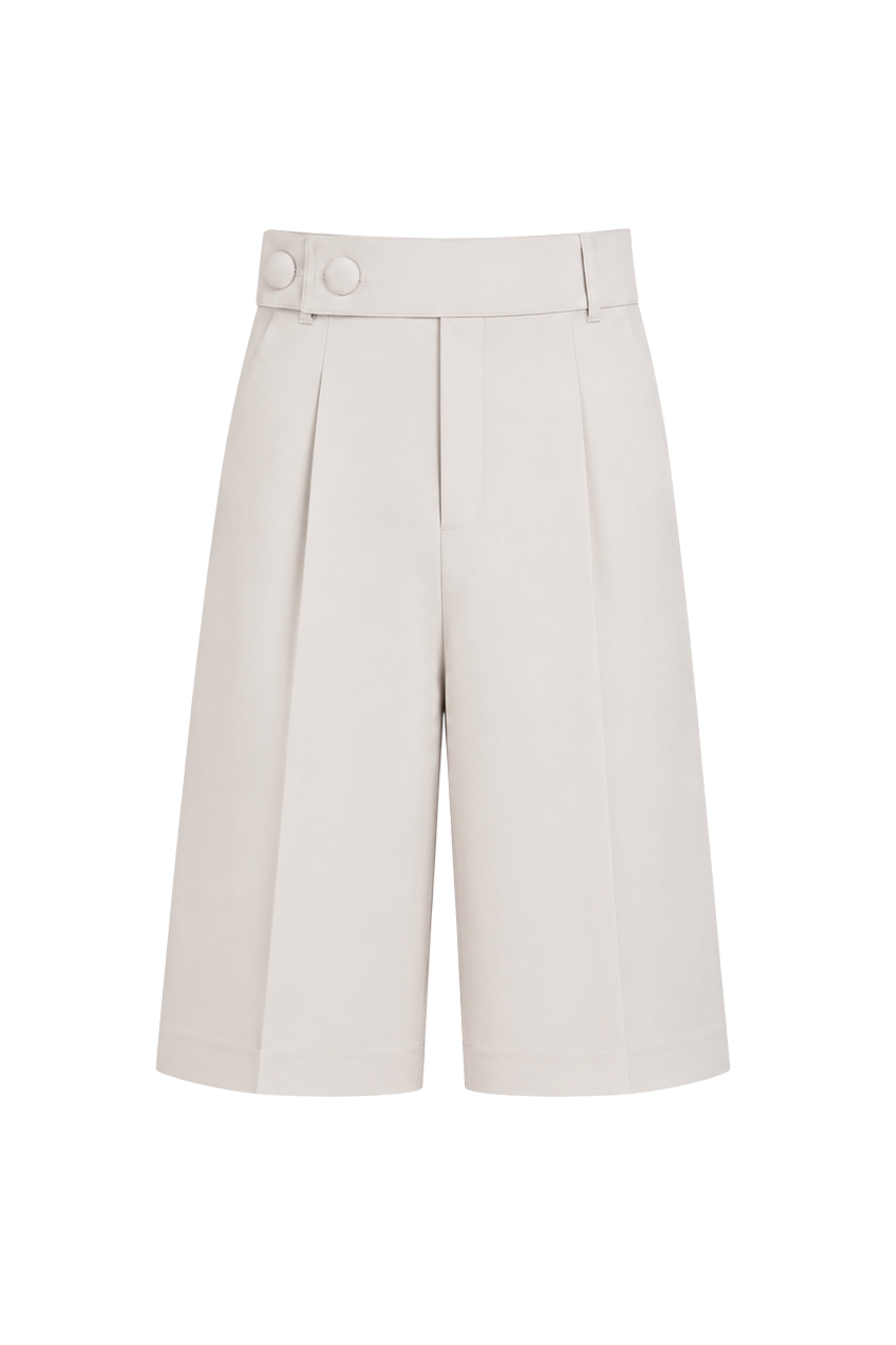 Cotton Longline Bermuda Shorts